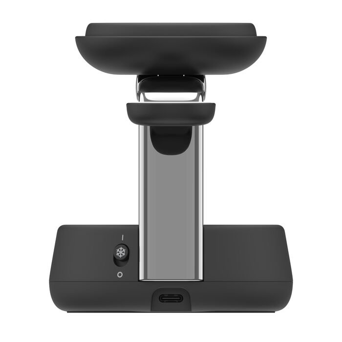 Base de carregamento Belkin UltraCharge Pro 25w Qi2 3in1 MGS - Preto