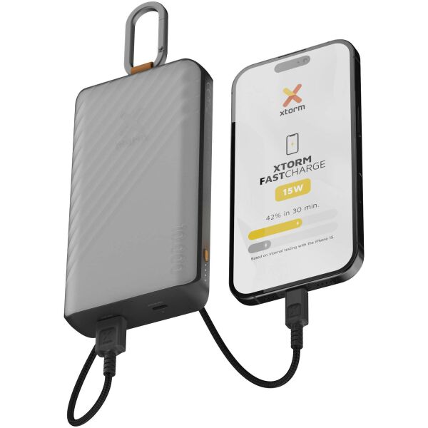 Powerbank Xtorm 10.000mAh com FastCharge 15W - Preto carvão