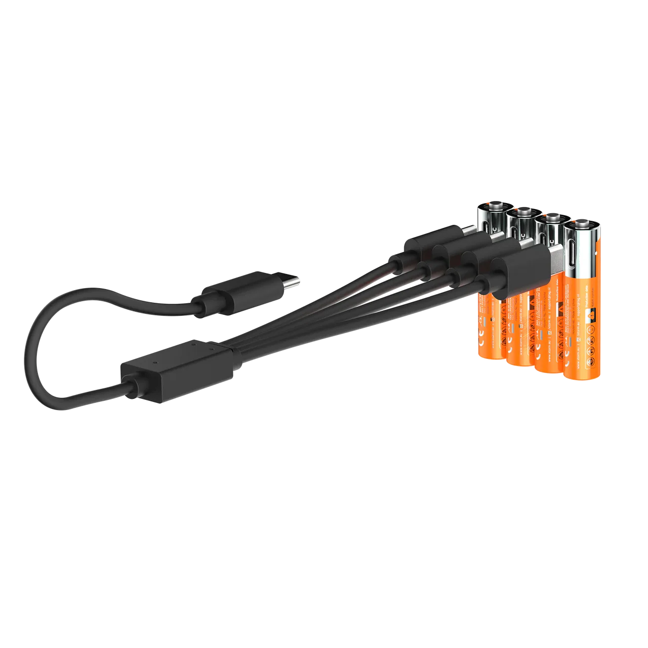 Pilhas Recarregáveis USB-C AAA (Pack de 4)