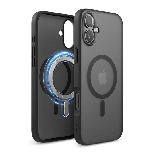 Capa para iPhone 16 Pro Max Magnetic Hibrid Magsafe - Cinza escuro