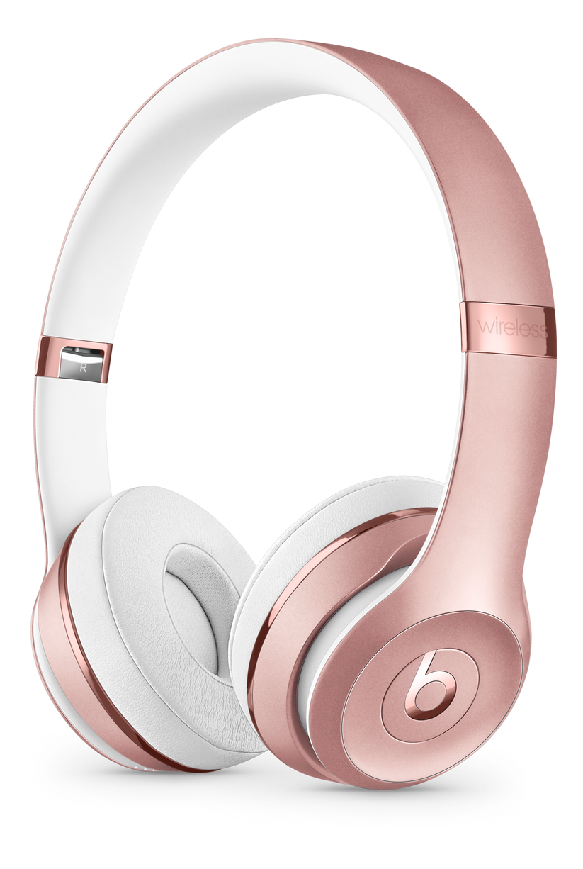 Auscultadores Beats Solo3 Wireless Icon Collection - Rosa Dourado