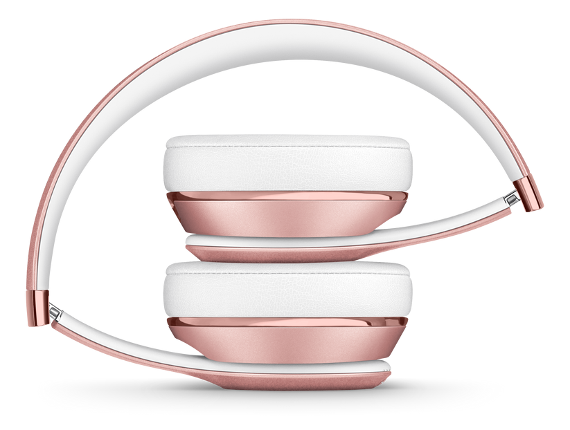 Auscultadores Beats Solo3 Wireless Icon Collection - Rosa Dourado