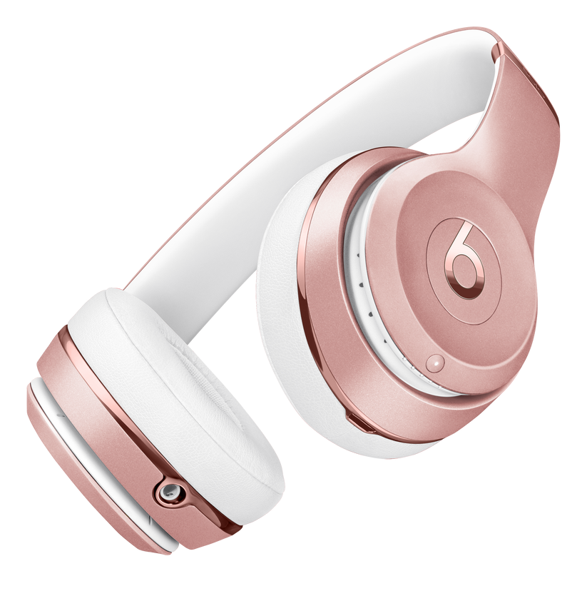 Auscultadores Beats Solo3 Wireless Icon Collection - Rosa Dourado