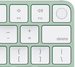 Magic Keyboard da mesma cor