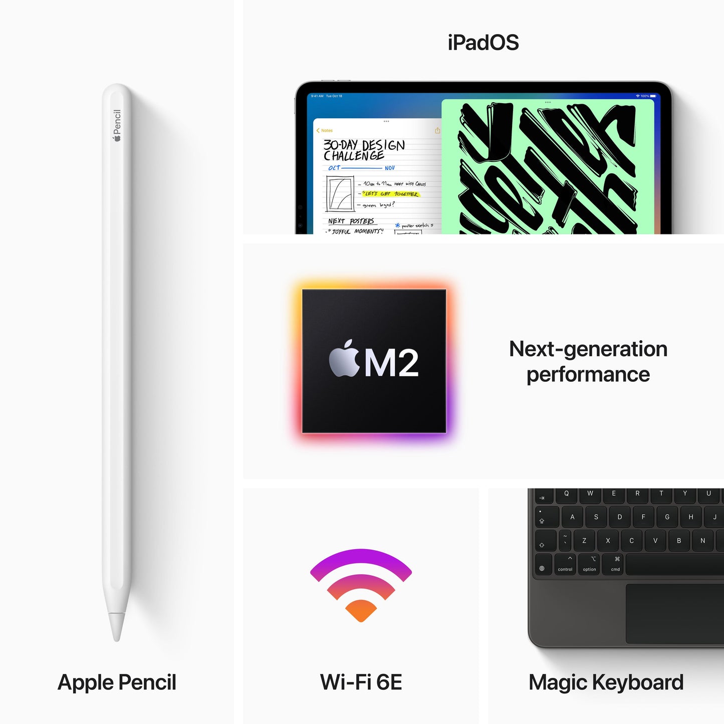 iPad Pro 12.9" Wi-Fi 128GB - Cinzento Sideral