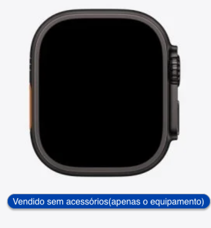 AW Ultra 2 GPS+Cell 49mm Black Titan (Caixa) - Usado
